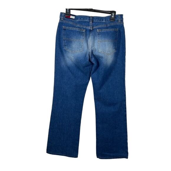 Tommy Hilfiger Y2K Vintage Straight Leg “Hip Jeans” | Light/Medium Wash Size 13 - Picture 8 of 14